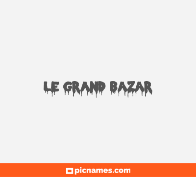 Le Grand Bazar